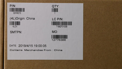 Lenovo ThinkPad T490s Keyboard Palmrest Top Cover US International Black 02HM210