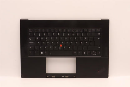 Lenovo ThinkPad Z16 Gen 1 Keyboard Palmrest Top Cover Black 5M11J13373