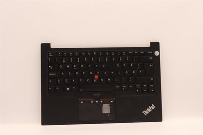 Lenovo ThinkPad E14 2 Keyboard Palmrest Top Cover Norwegian Black 5M11A35096