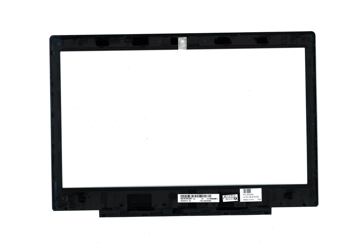 Lenovo ThinkPad L390 Bezel front trim frame Cover Black 02DA290