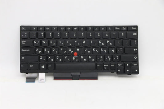 Lenovo ThinkPad L13 2 X13 Keyboard Hebrew Black 5N20V43158