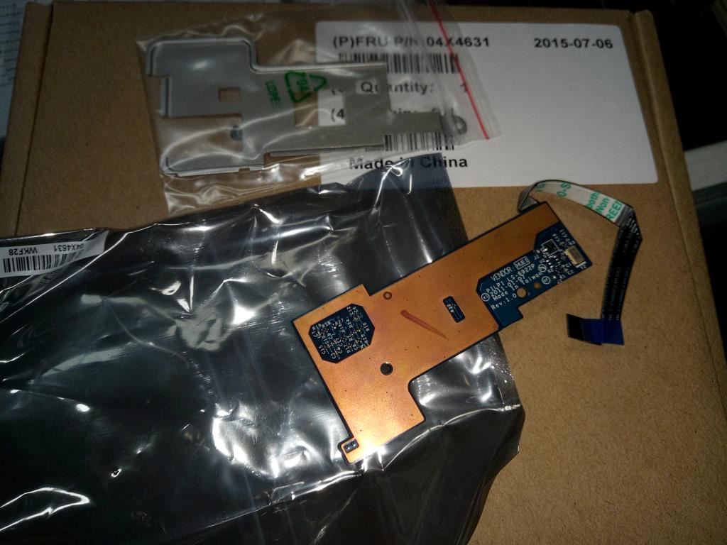 Lenovo FRU Sub Card Fingerprint FPR Board 04X4631