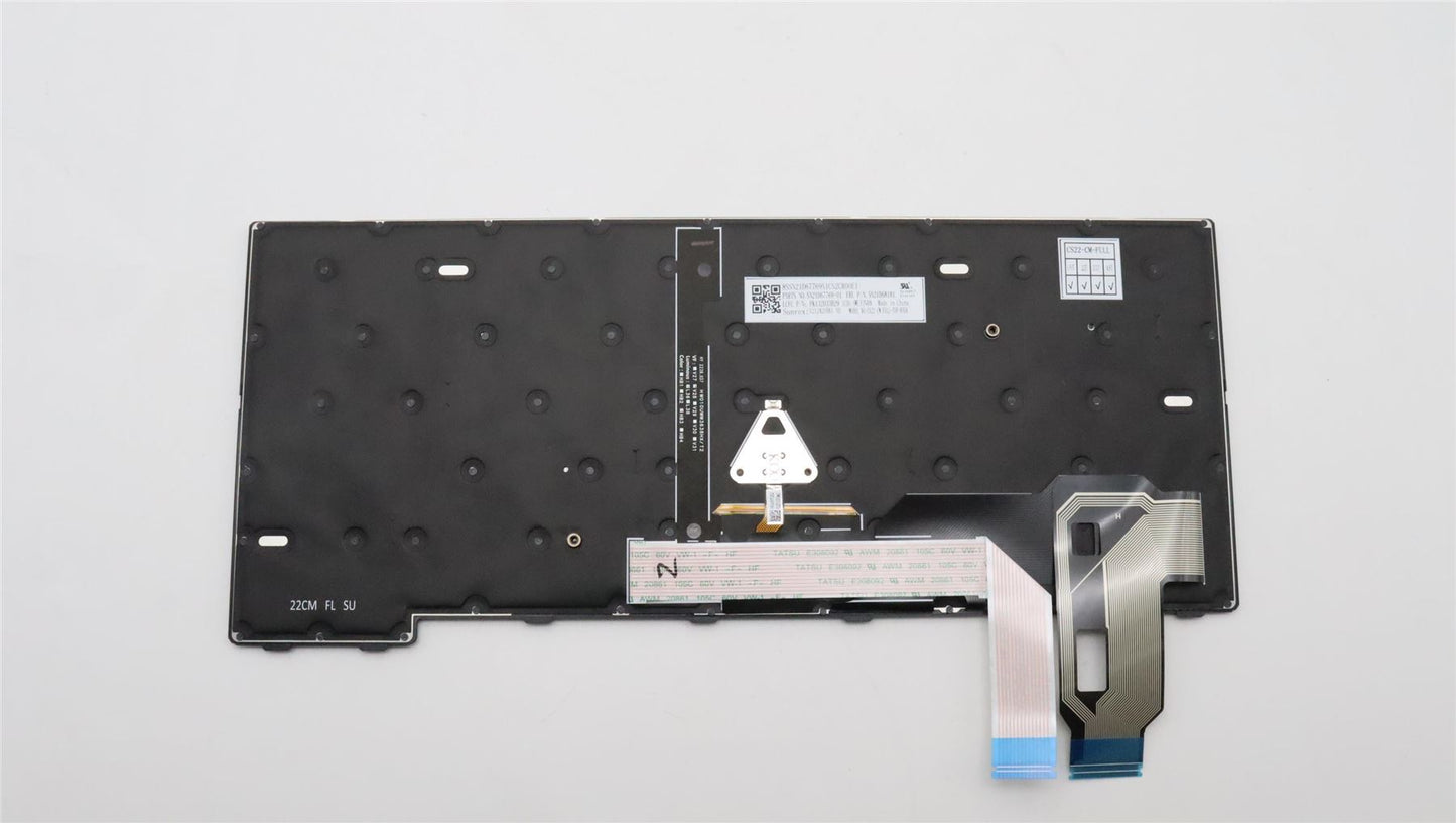Lenovo ThinkPad P14s 4 P14s 3 L14 4 T14 4 T14 3 Keyboard Black 5N21D68181