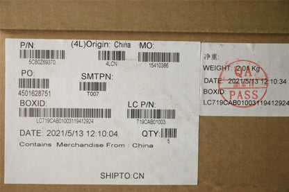 Lenovo FRU C COVER ASSY WLAN BK MGAL 5CB0Z69370