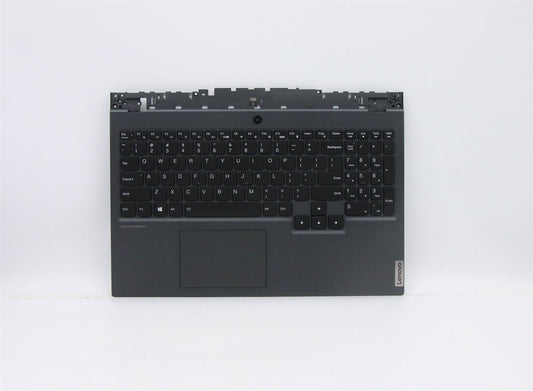 Lenovo Legion 5-15ARH05 Keyboard Palmrest Top Cover US Black 5CB0Z27700