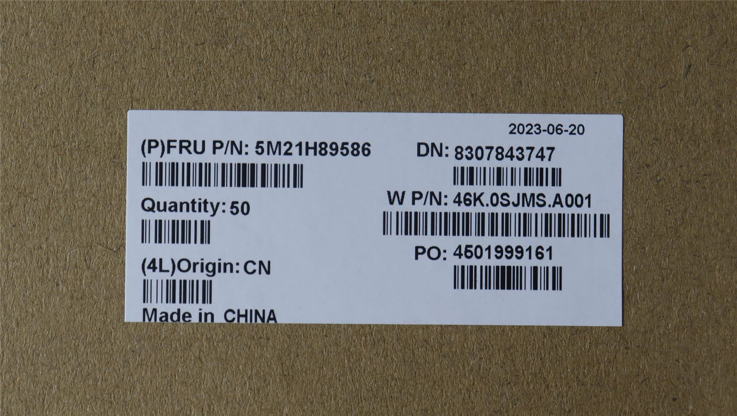 Lenovo MECHANICAL FRU Base MISC PKG DIS Golem2 5M21H89586