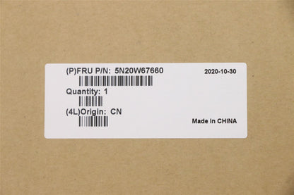 Lenovo ThinkPad L14 2 L14 Keyboard Danish Black 5N20W67660