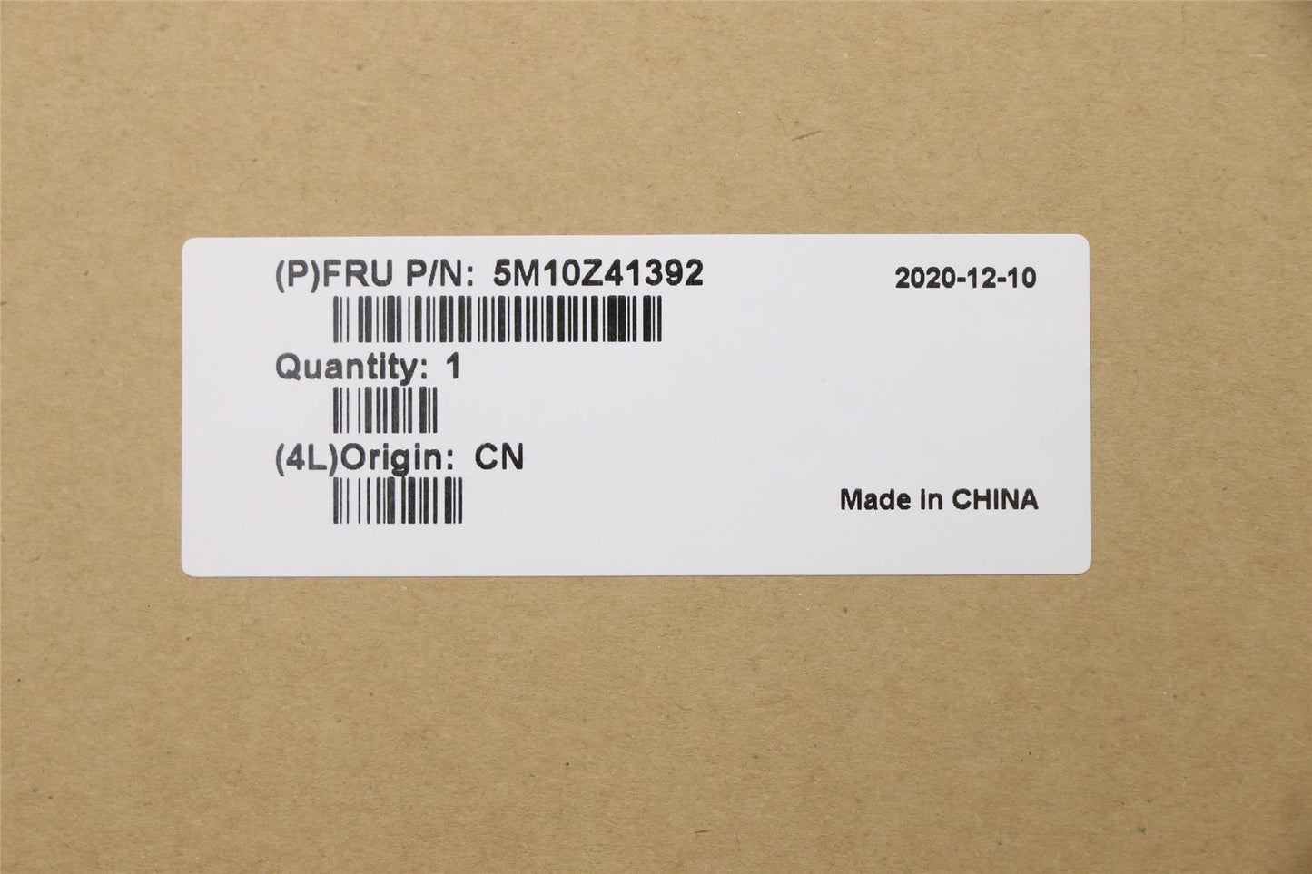 Lenovo MECH_ASM CCov BL KBD HBW US(LTN)BK FPR 5M10Z41392