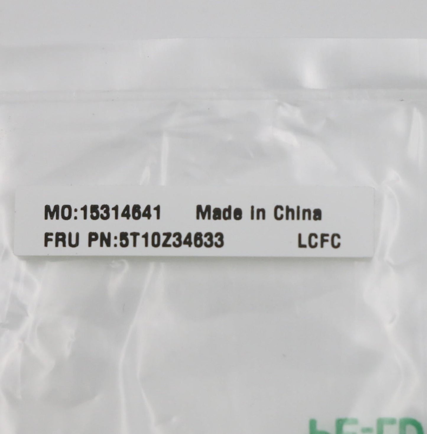 Lenovo 5T10Z34633 TAPE FRU Tape PANEL_ADHESIVE_NORMAL