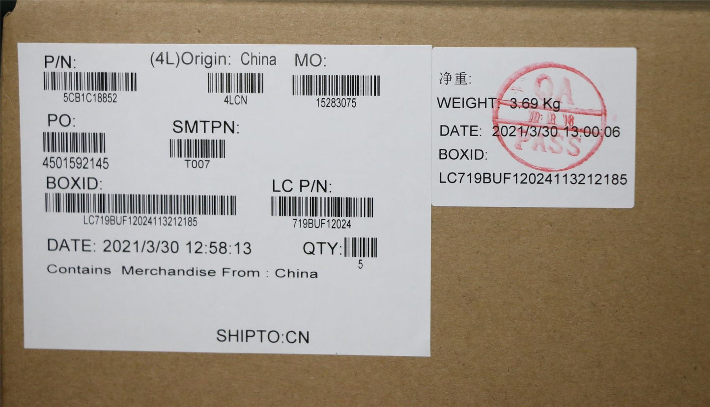 Lenovo Upper Case ASM_UKR L82KD BK TEX 5CB1C18852