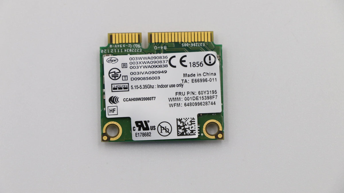 Lenovo FRU 6250 WiMax Board 60Y3195