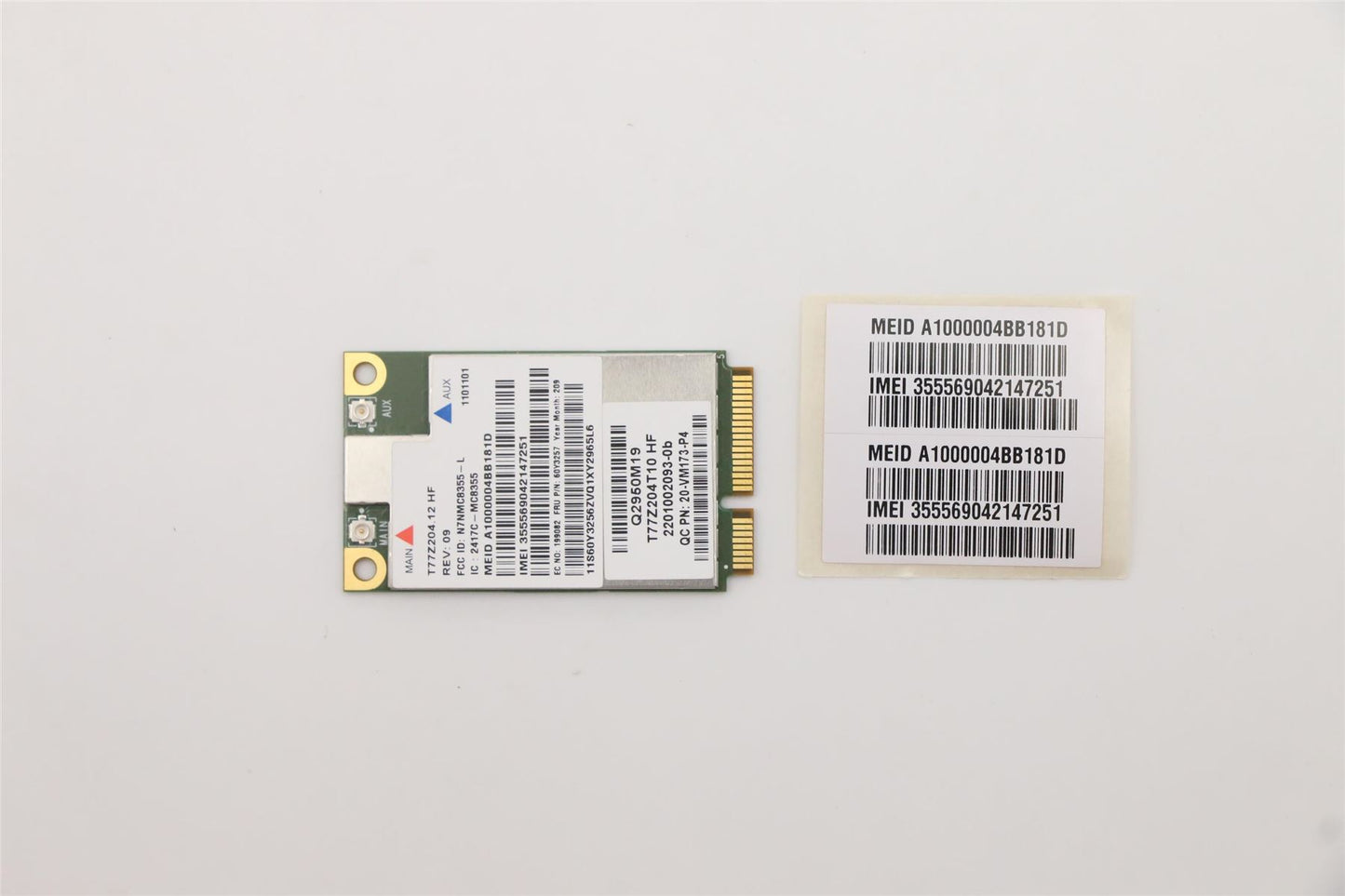 Lenovo Wireless,WWAN,SIE,Gobi3 8 FMC 04W3785