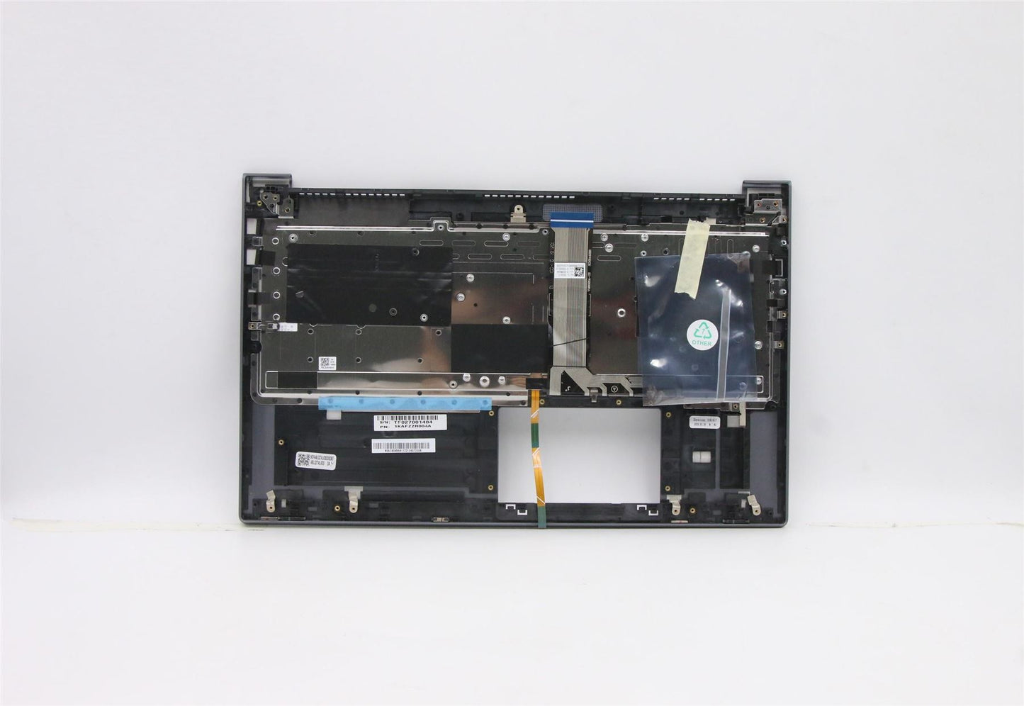 Lenovo IdeaPad 7 15IIL05 Keyboard Palmrest Top Cover US Euro Grey 5CB0X55817