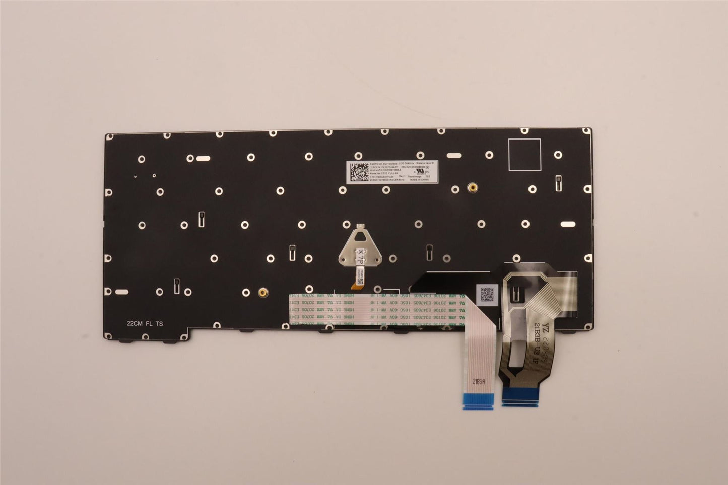 Lenovo NB_KYB CS22 FL TOP,BK-NBL,TRI,THAI 5N21D68300 5N21D68042 5N21D68152 5N21D68226