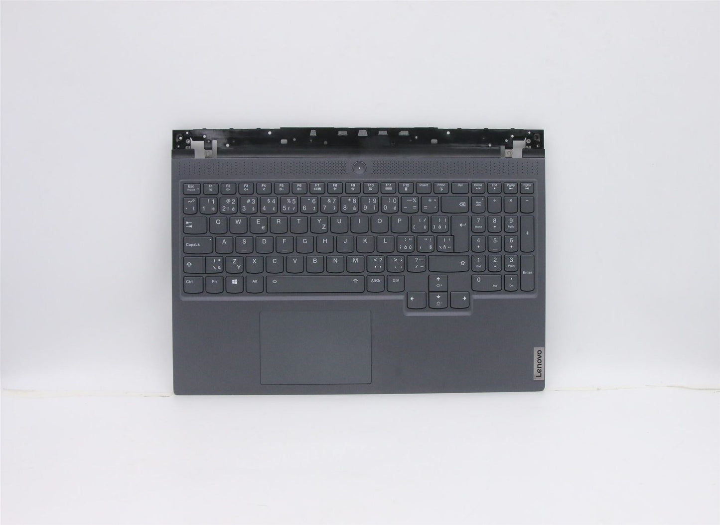 Lenovo 7 15IMHg05 Palmrest Cover Touchpad Keyboard Czech Grey 5CB0Z21019
