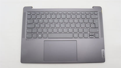 Lenovo Yoga 6 14APU8 Palmrest Cover Touchpad Keyboard UK Storm Grey 5CB1L60199