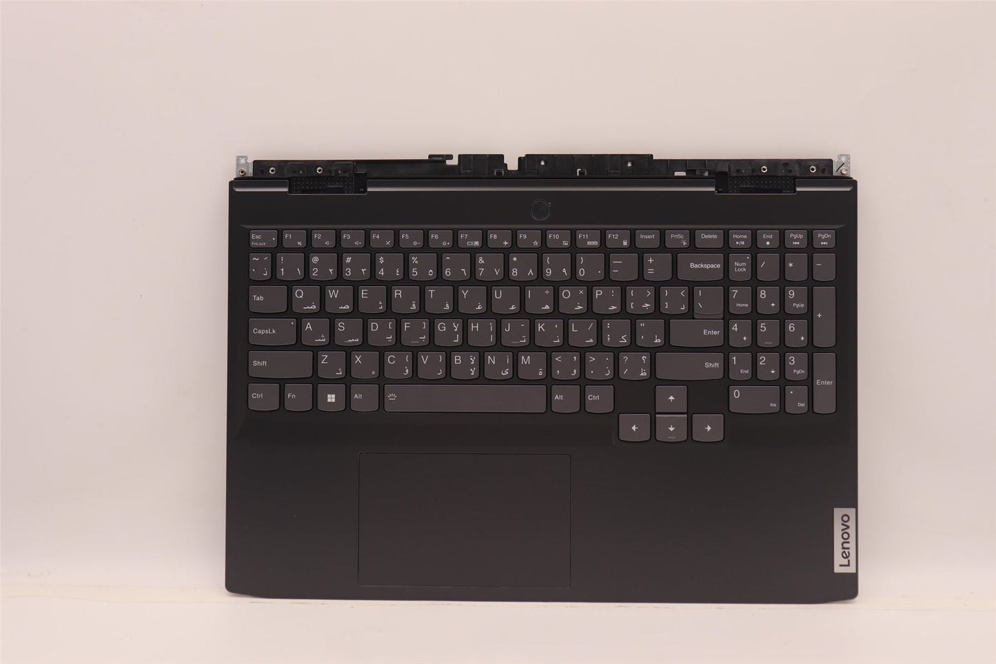 Lenovo IdeaPad 3 15IAH7 Palmrest Cover Touchpad Keyboard Arabic Black 5CB1H30535
