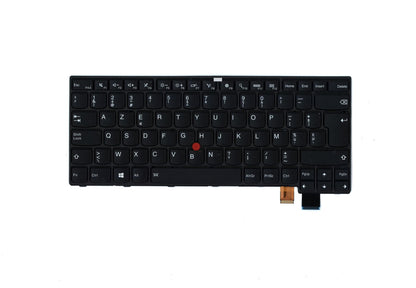 Lenovo ThinkPad T460s Keyboard Belgian Black Backlit 01YR094