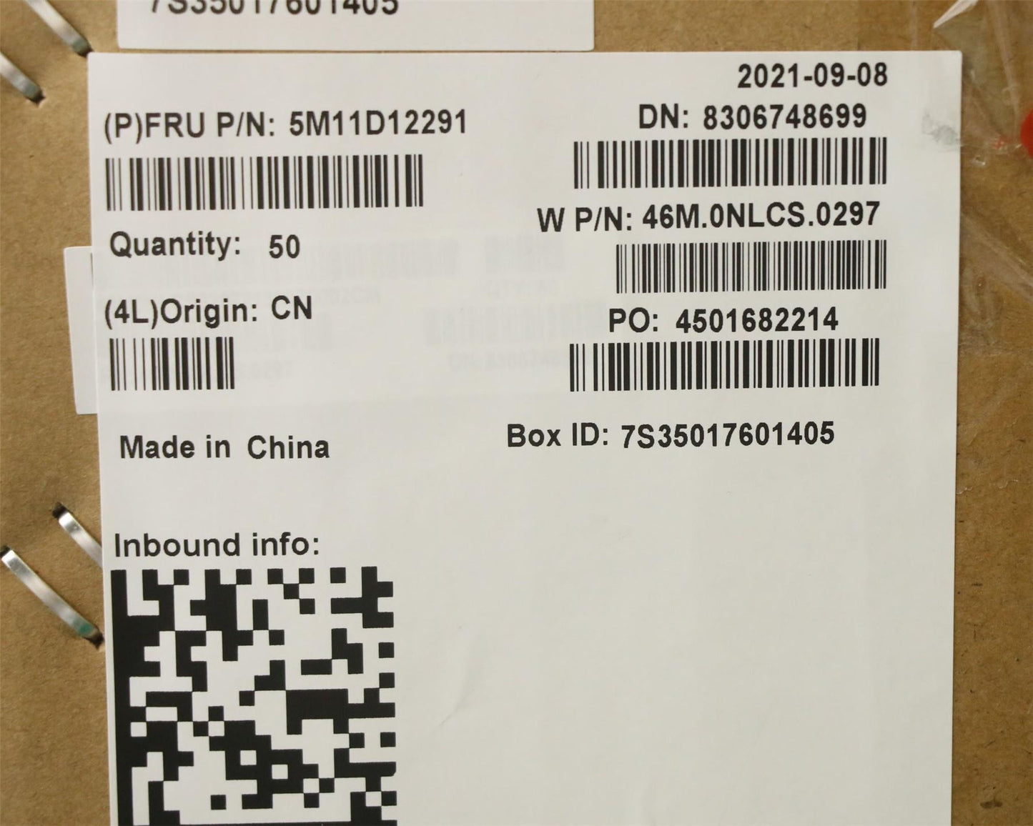 Lenovo 5M11D12291 SSD Bracket ASM,CH1