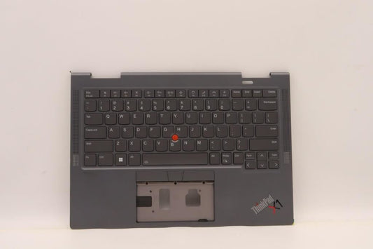 Lenovo Yoga X1 7th Gen Palmrest Cover Keyboard US Grey 5M11H45873
