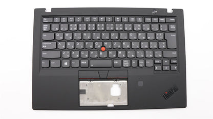 Lenovo ThinkPad X1 6th Gen Keyboard Palmrest Top Cover Japanese Black 02HL885
