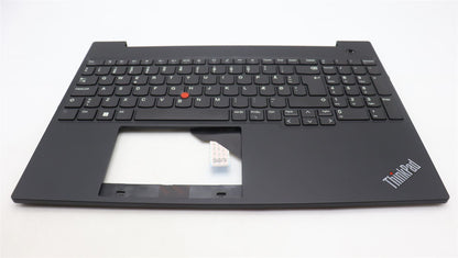 Lenovo ThinkPad E16 Gen 1 Keyboard Palmrest Top Cover Danish Black 5M11L64931