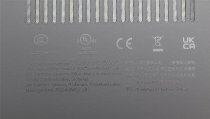 Lenovo ThinkPad X1 Gen 5 Bottom Base Lower Chassis Cover Grey 5M11K66115
