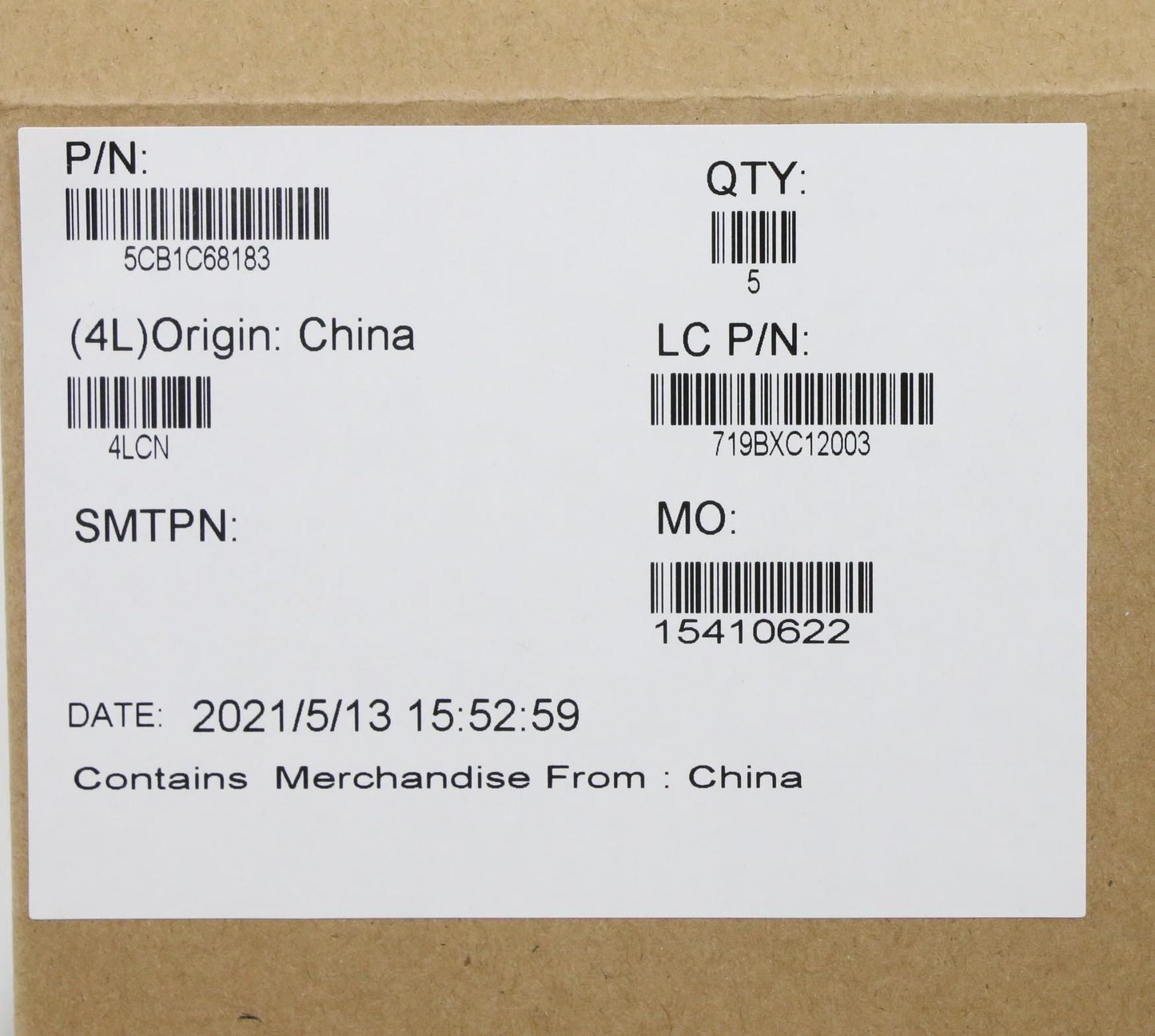 Lenovo Strip Cover L 82JQ PRC ST 5CB1C68183
