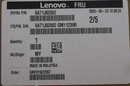 Lenovo ASM 25/10G Transceiver SFP28 SFP Board 5A71J82062