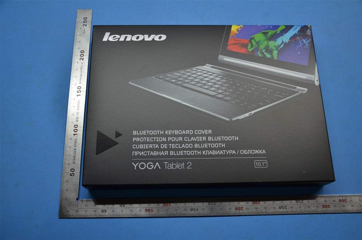 Lenovo Yoga Tablet 2-1051 Dock Keyboard Palmrest Touchpad Swedish Finnish Black