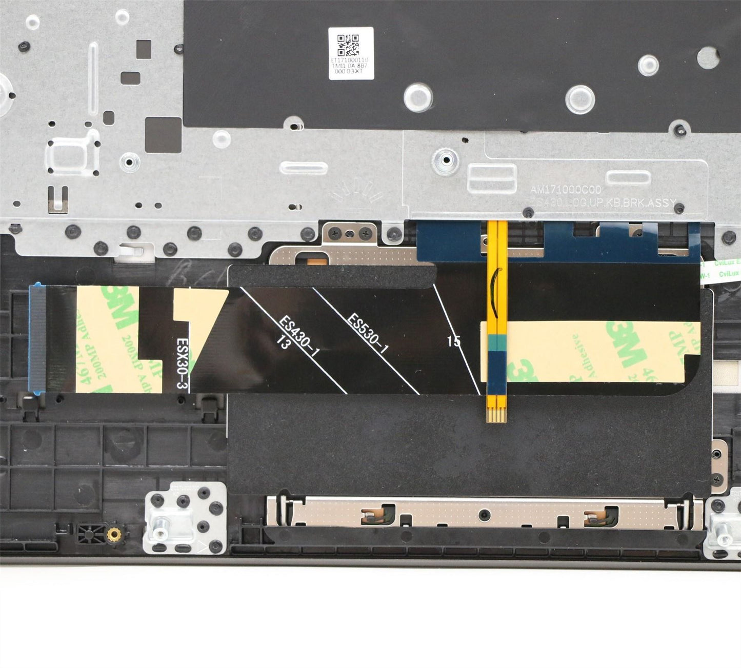 Lenovo IdeaPad 530S-14ARR Keyboard Palmrest French Onyx Black Backlit 5CB0R11836