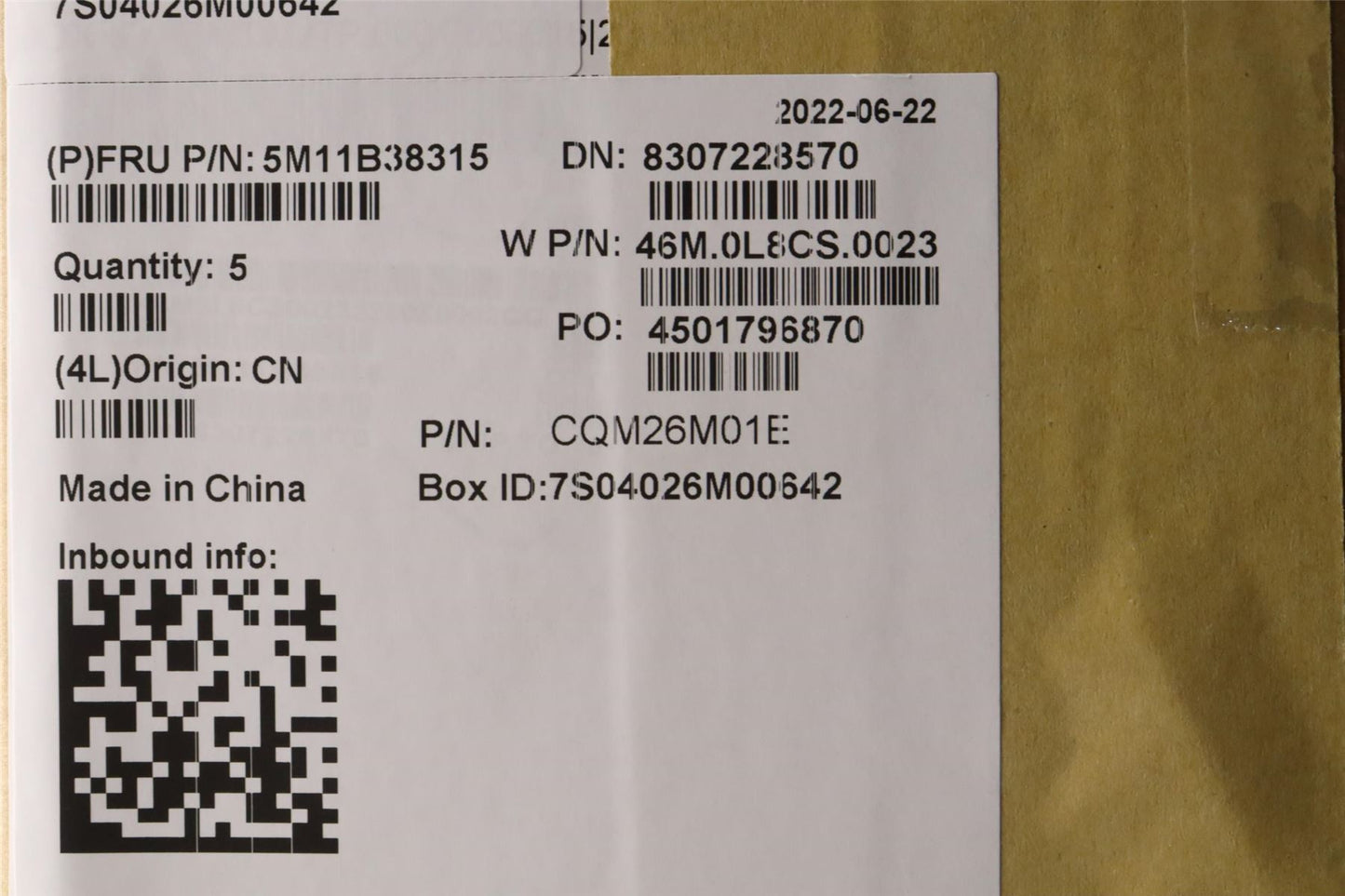Lenovo Nano X1 1 Keyboard Palmrest Top Cover German Black 5M11B38315