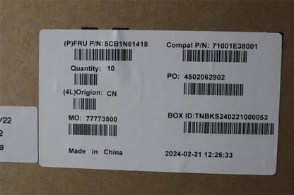 Lenovo Lower Case C 83FD Black 5CB1N61418