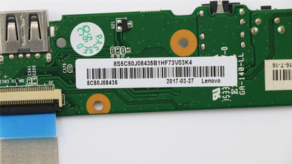 Lenovo Flex 300-11IBY 3-1120 USB SD Card Reader Audio Port Board 5C50J08435