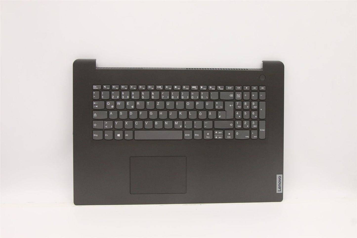 Lenovo V17 G2 ITL Palmrest Cover Touchpad Keyboard German Iron Grey 5CB1C92873