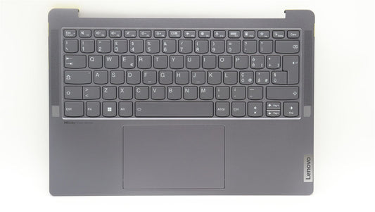 Lenovo Yoga 6 14IAP8 Palmrest Cover Touchpad Keyboard Italian Grey 5CB1K02699