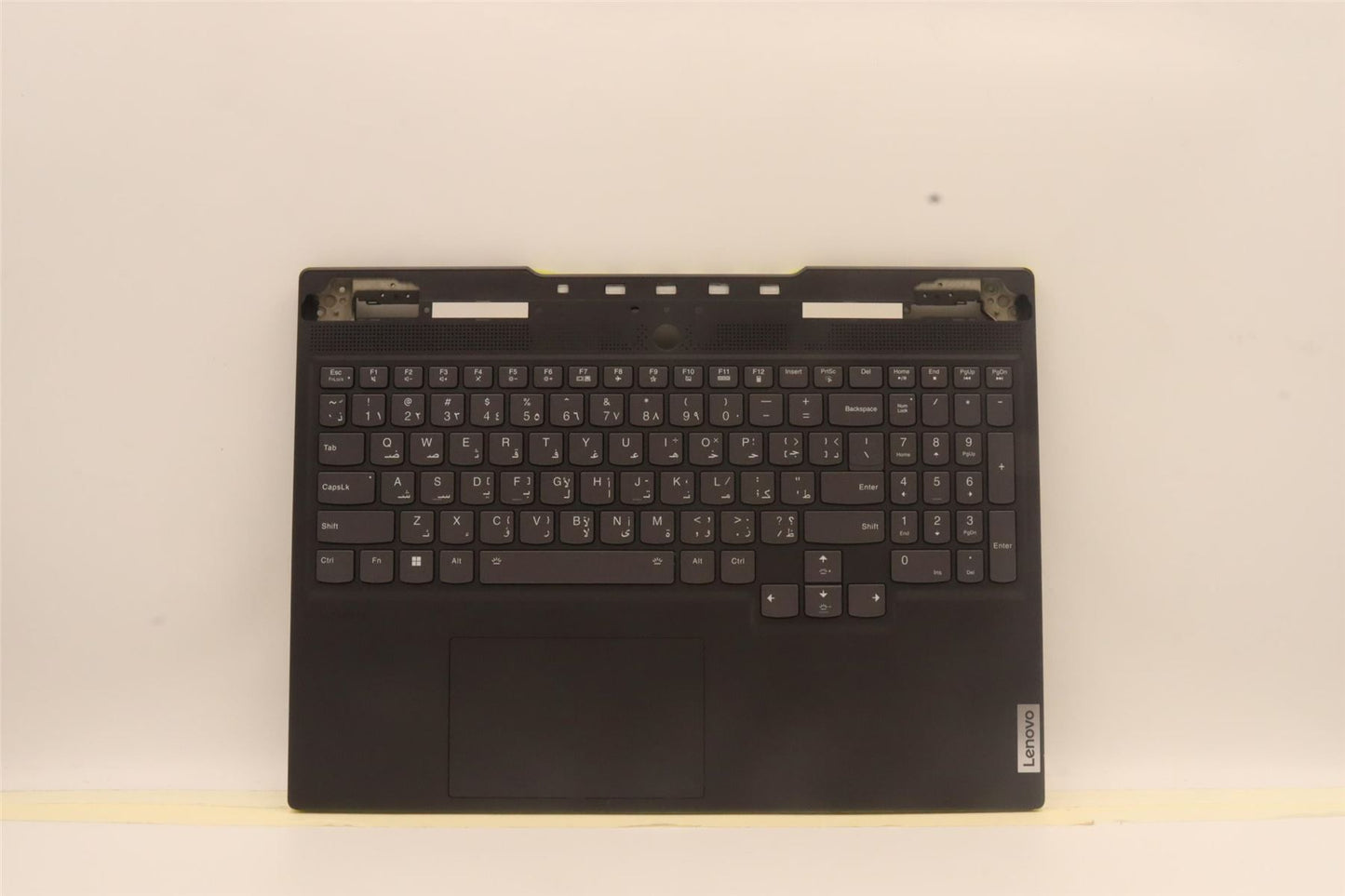 Lenovo S7 16IAH7 Palmrest Cover Touchpad Keyboard Arabic Onyx Grey 5CB1J04280