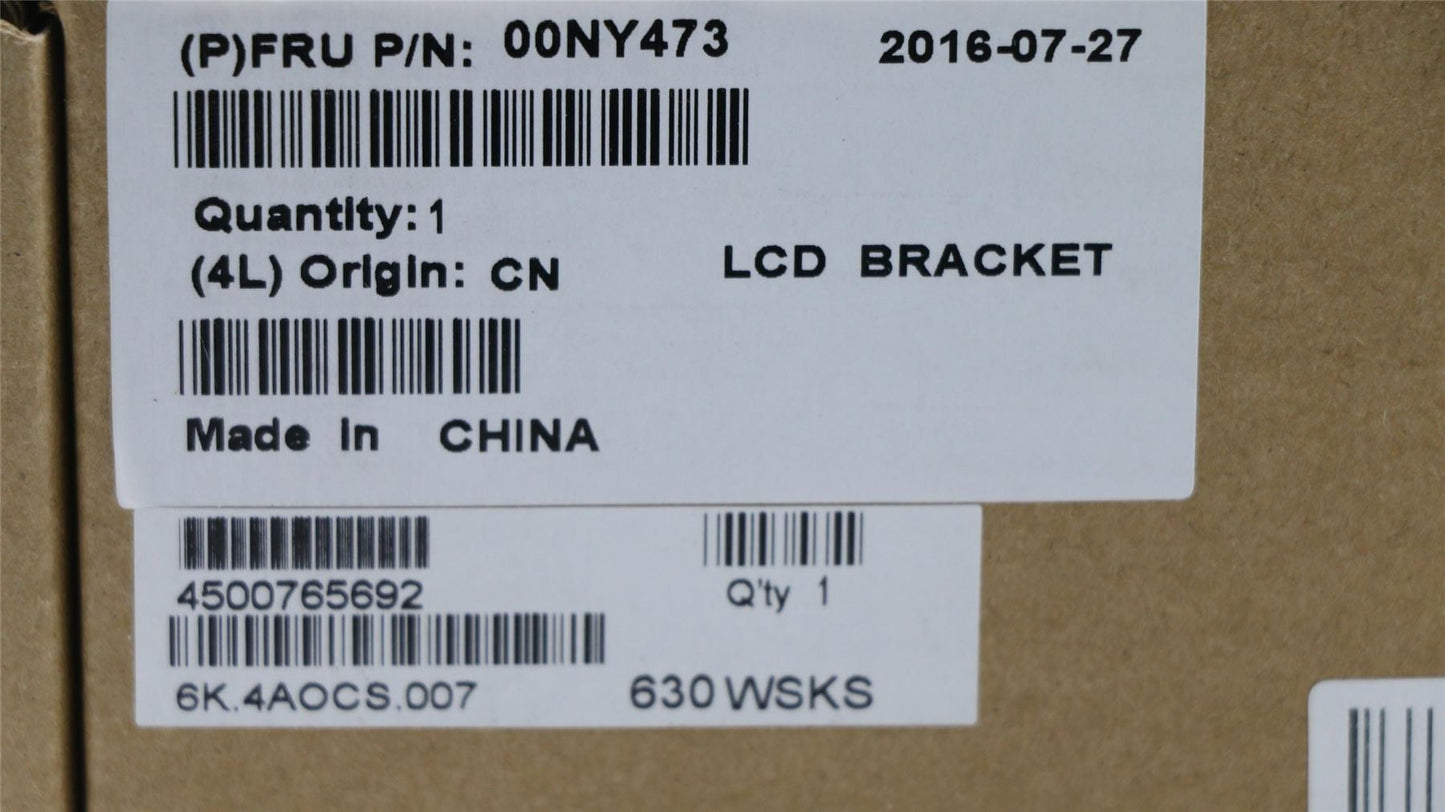 Lenovo ThinkPad T550 W550s LCD Support Bracket 00NY473