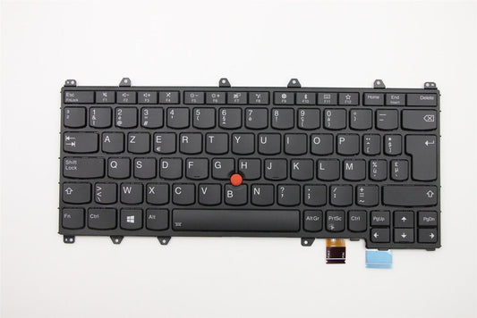 Lenovo Yoga 370 Keyboard Belgian Black Backlit 01EN392