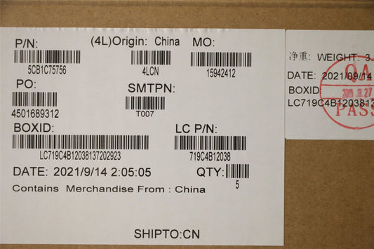 Lenovo Upper Case ASM_SPA L82KV NFPA/GUMA 5CB1C75756