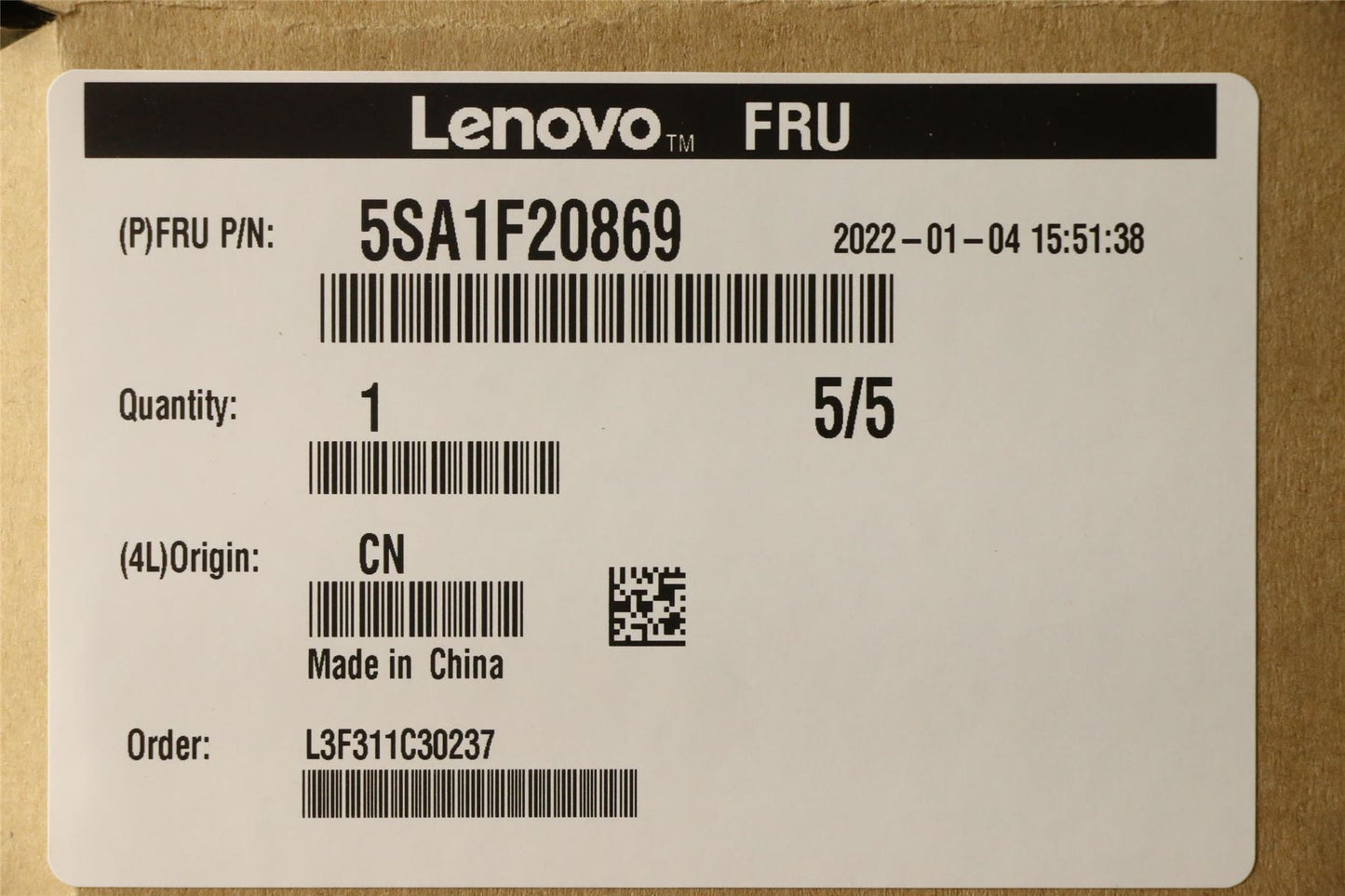 Lenovo IdeaCentre P360 P360 3 07IAB7 5 14IAB7 5 01IAQ7 CPU Processor 5SA1F20869