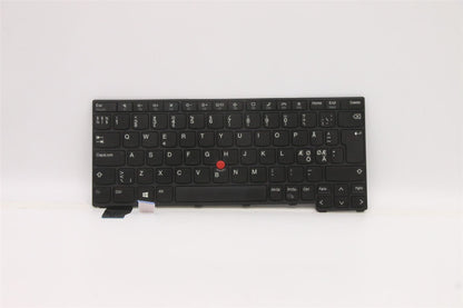 Lenovo ThinkPad X13 2 Keyboard Nordic Black 5N21A21879