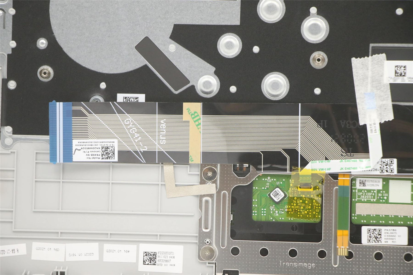 Lenovo IdeaPad 5-14ITL05 Palmrest Touchpad Cover Keyboard Slovenian 5CB1A13864