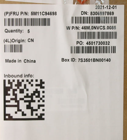 Lenovo 100w Gen 3 Palmrest Cover Keyboard French Black 5M11C94696