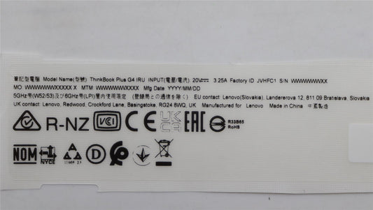Lenovo LABEL Label L21JJ for Label kits 5L10W35144