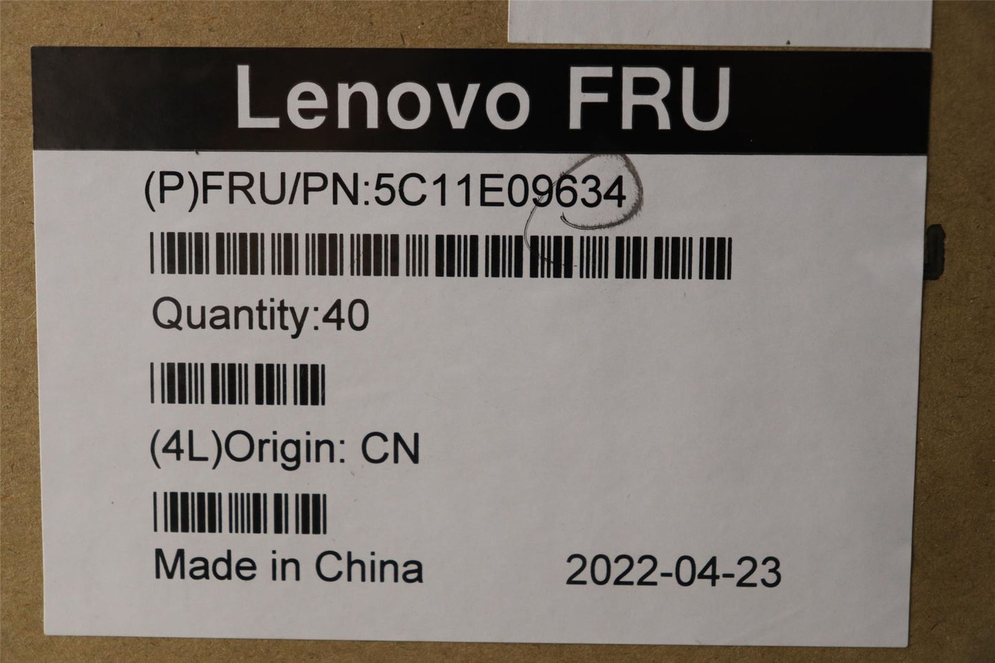 Lenovo MiniDP to DisplayPort Cable 5C11E09634