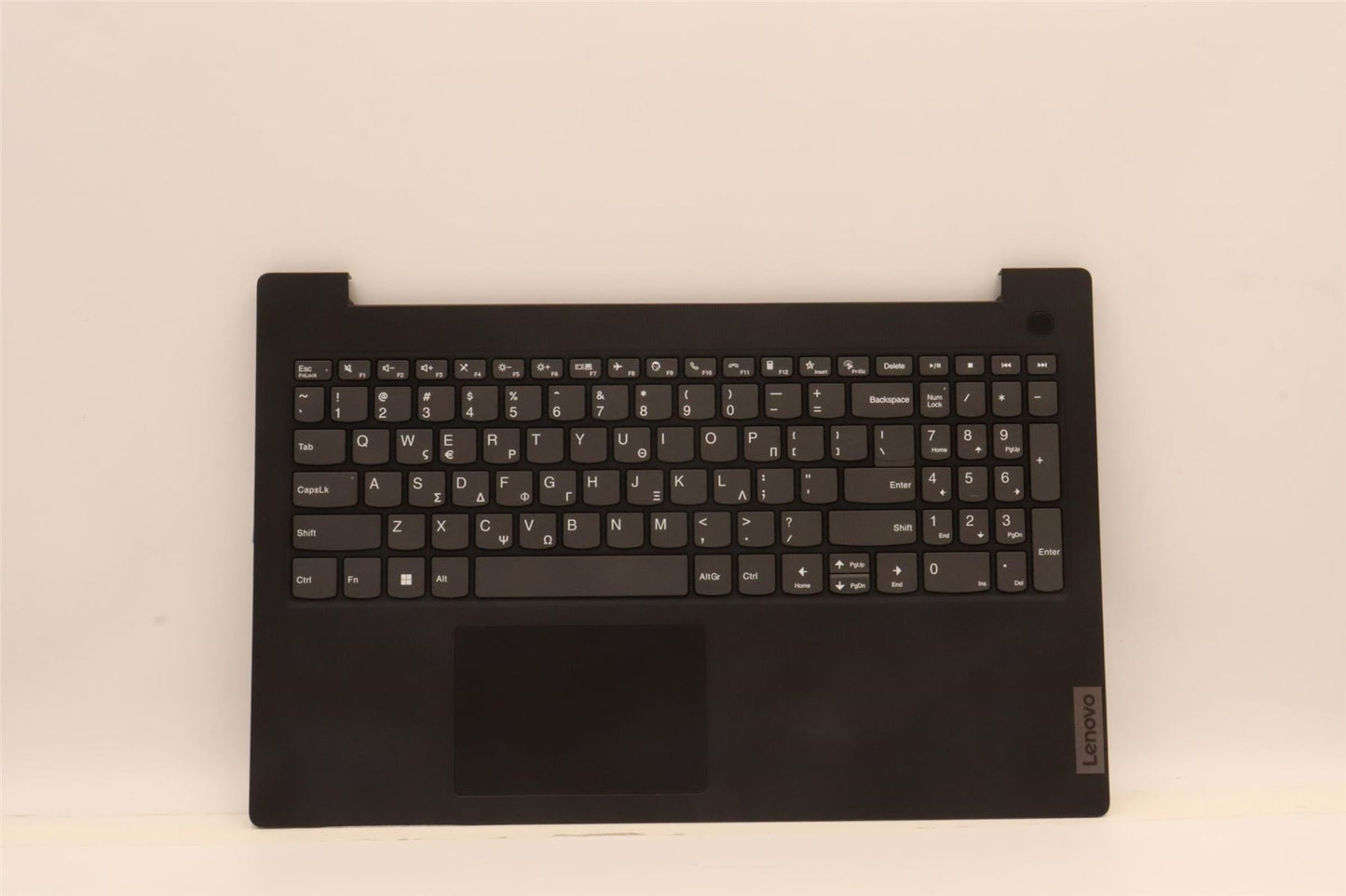 Lenovo V15 G2 IJL Palmrest Cover Touchpad Keyboard Greek Black 5CB1F36594