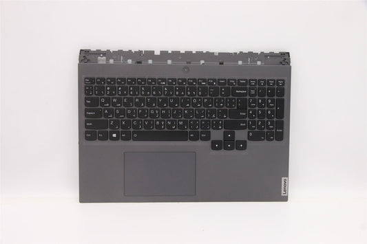 Lenovo Legion 5 16ITH6 Palmrest Cover Touchpad Keyboard Arabic Grey 5CB1D09616