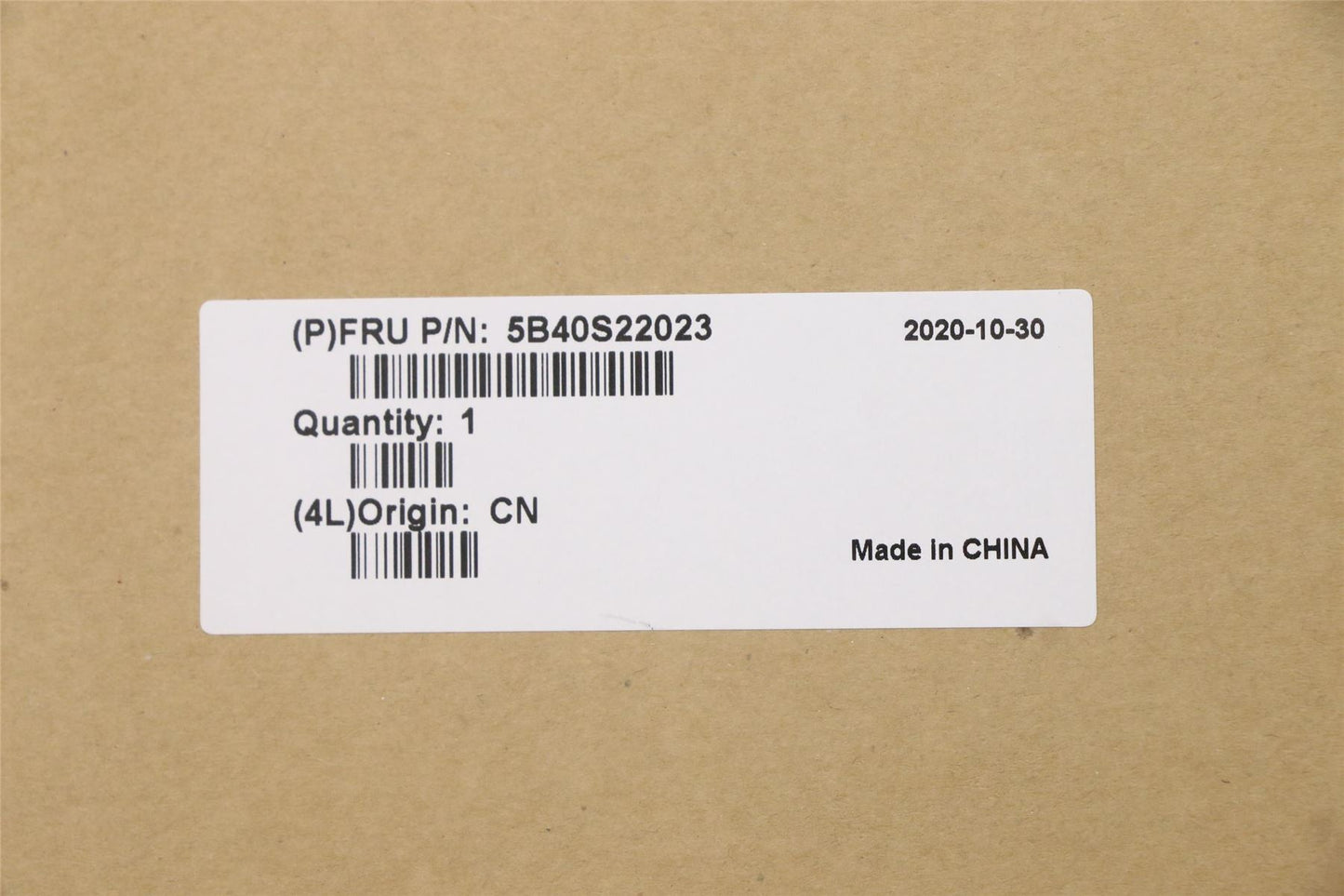 Lenovo 5B40S22023 IO Bracket L H 82CU
