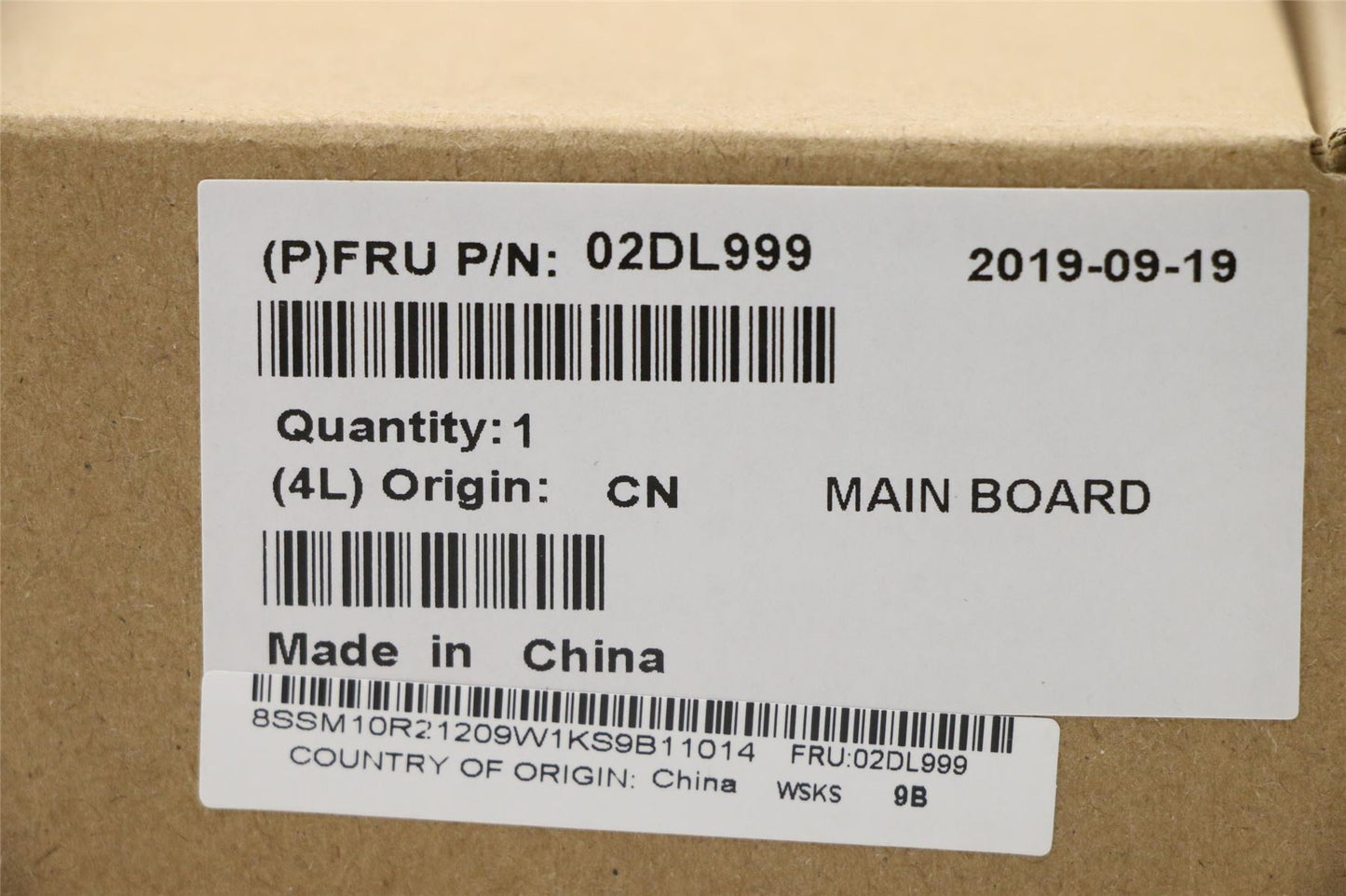 Lenovo ThinkPad L390 Motherboard Mainboard 02DL999